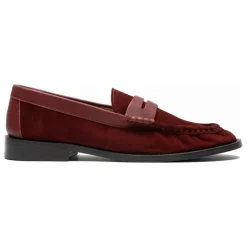 Mocassins Penny Suède | Bordeaux