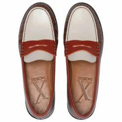 Mocassins Penny Tricolore | Marron