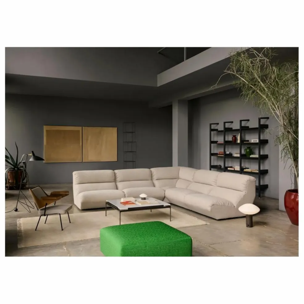 Module d'angle canapé modulable Hi Lo AV55 | Beige