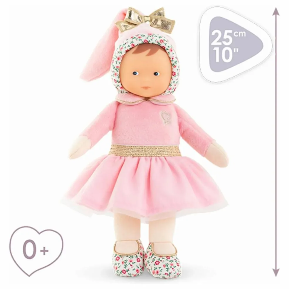 Mon doudou - Miss Ballerine Rose Grenadine | Rose pâle