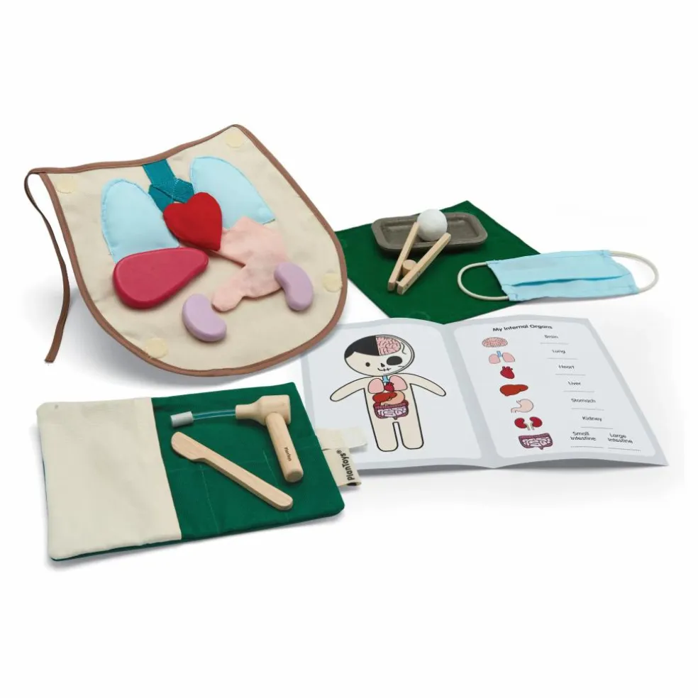 Mon kit de chirurgien en bois d'hévéa
