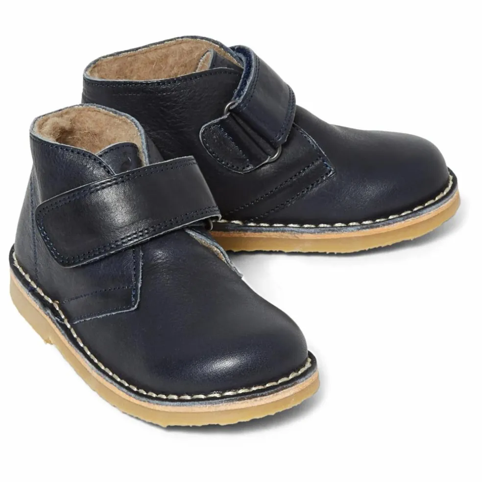 Montantes Fourrées Scratch Desert | Bleu marine