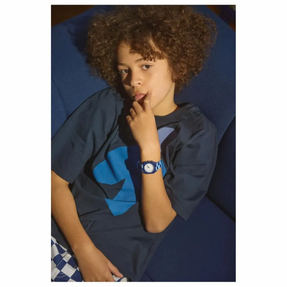 Montre Damier Blue Sunday | Bleu