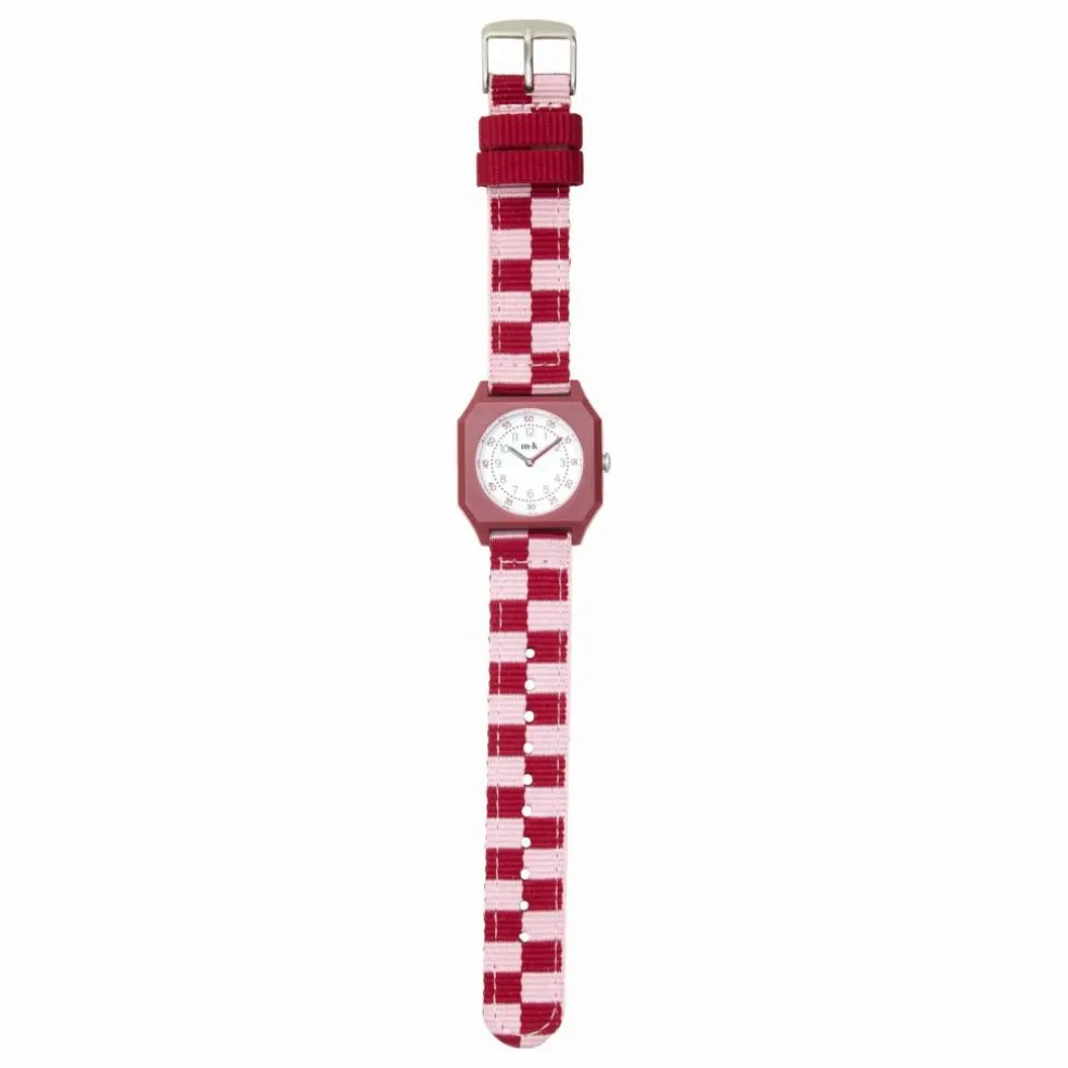 Montre Damier Raspberry Icecream | Rose