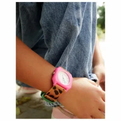 Montre Léopard - Mini Kyomo x Taxi Brousse | Marron