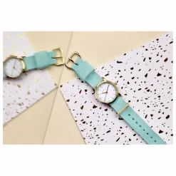 Montre Opale | Vert d'eau