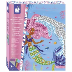 Mosaïques Dauphins et Sirènes - Janod x Hachette