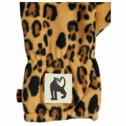 Moufles Leopard Polyester Recyclé | Marron
