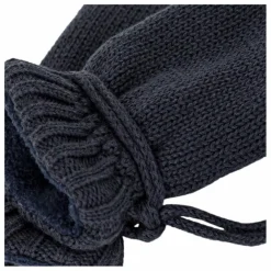 Moufles Maille Doublées Polaire Bébé | Bleu marine