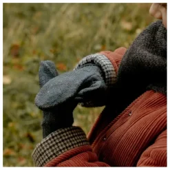 Moufles Martin Laine | Gris
