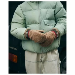Moufles Teddy Laine | Camel