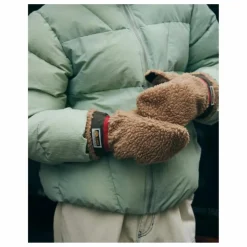 Moufles Teddy Laine | Camel