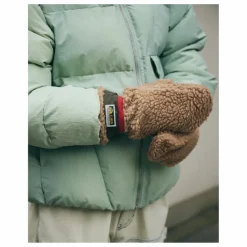 Moufles Teddy Laine | Camel