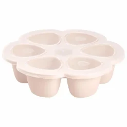 Moule multiportions en silicone - 6 x 90 ml | Rose pâle