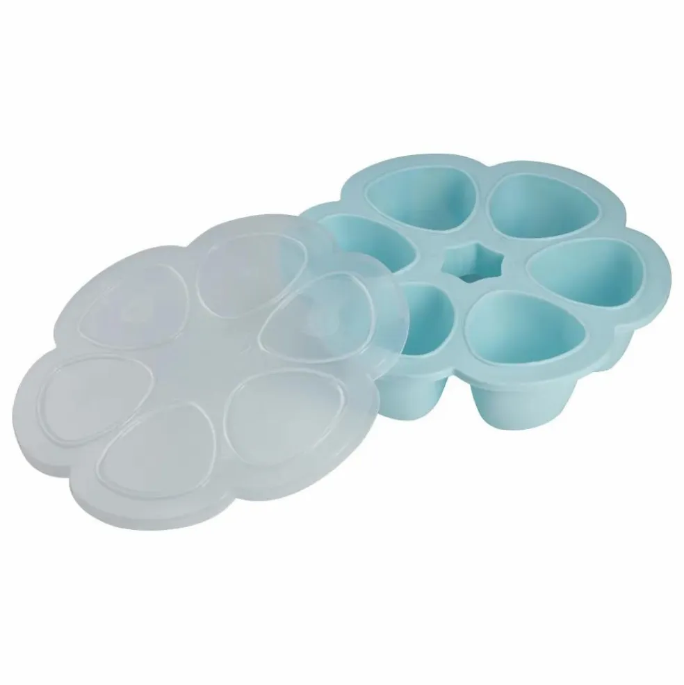 Moule multiportions en silicone - 6 x 150 ml | Bleu turquoise