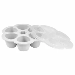 Moule multiportions en silicone - 6x90 ml | Gris clair