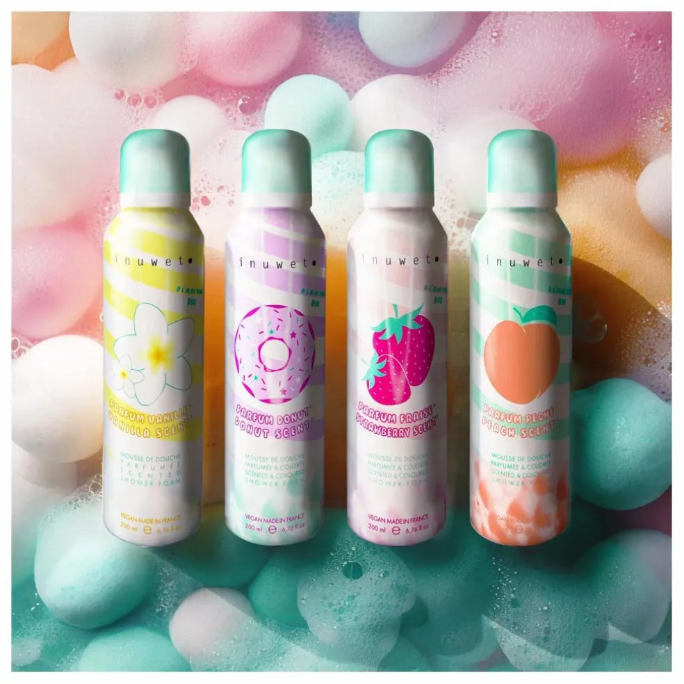 Mousse de douche Pêche - 200ml