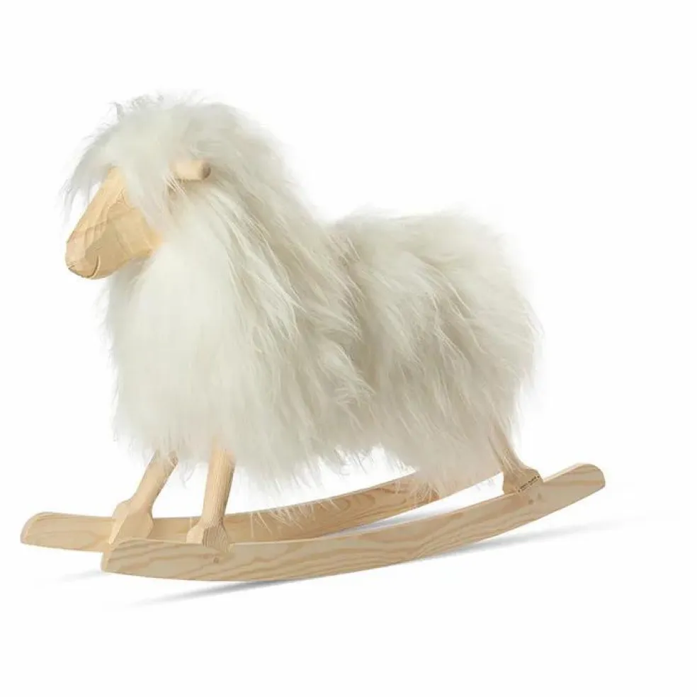 Mouton à bascule | Blanc