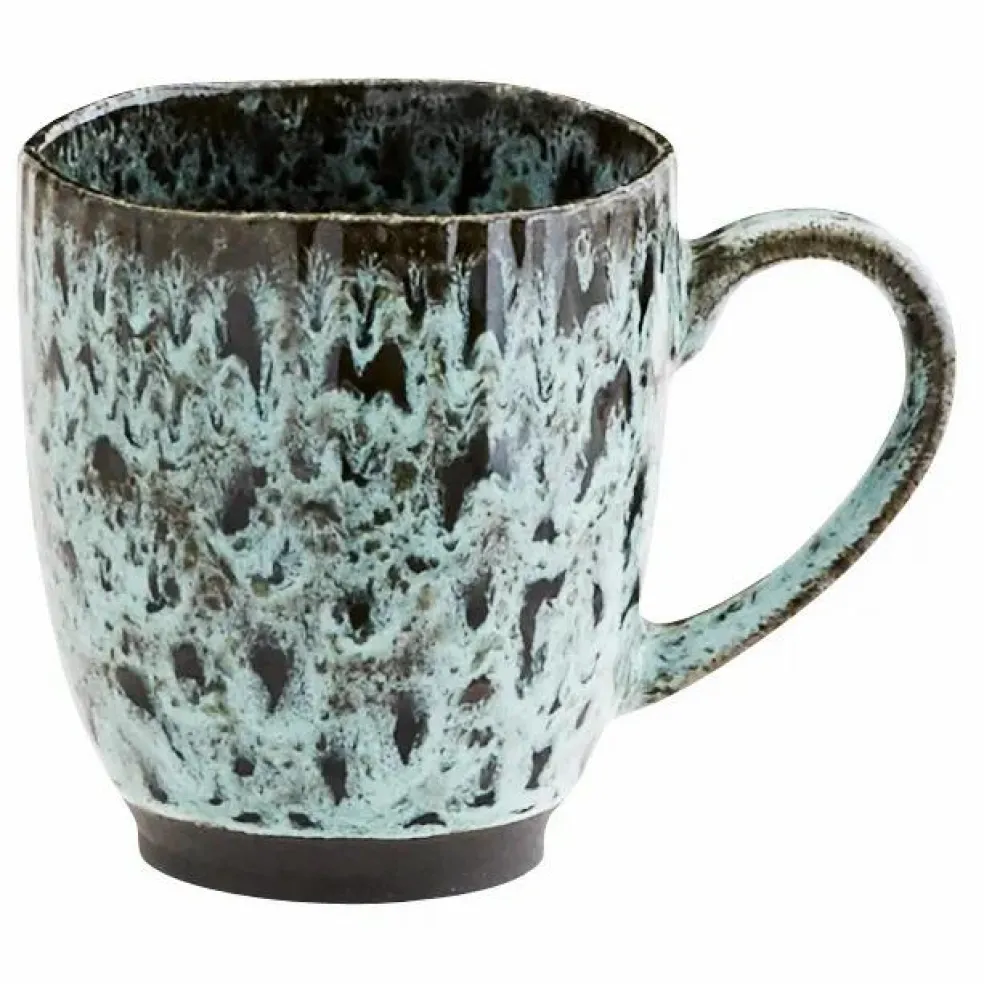 Mug en grès | Bleu indigo