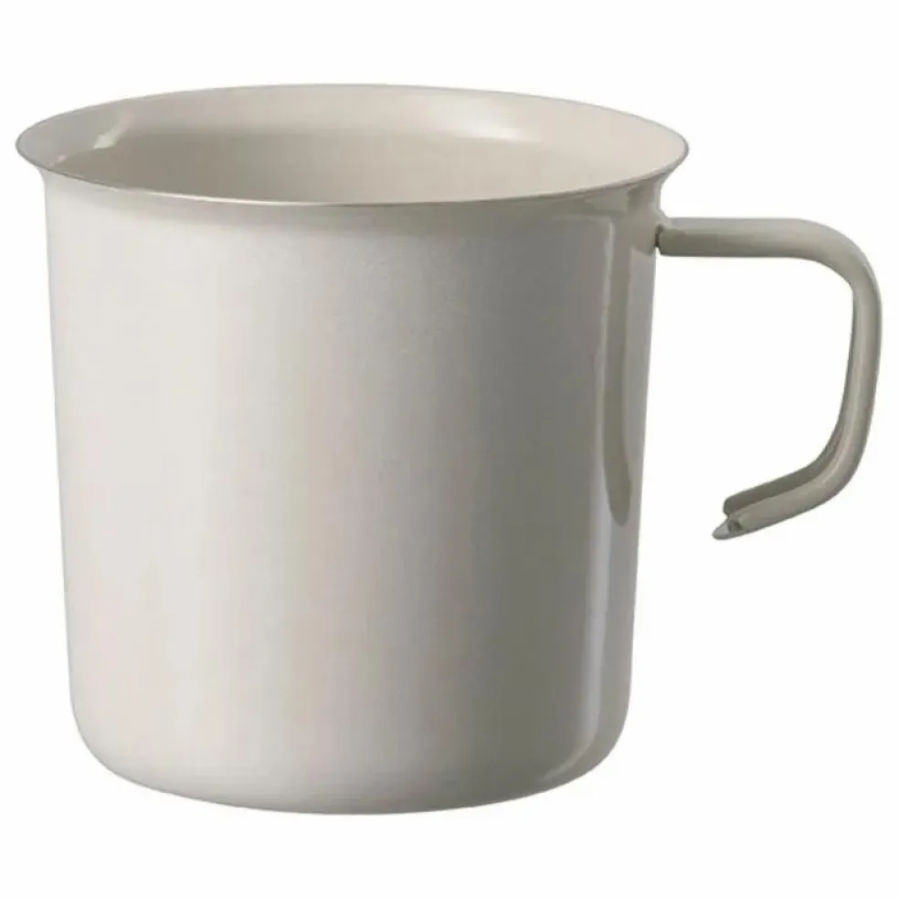 Mug en émail Foris | Ivoire