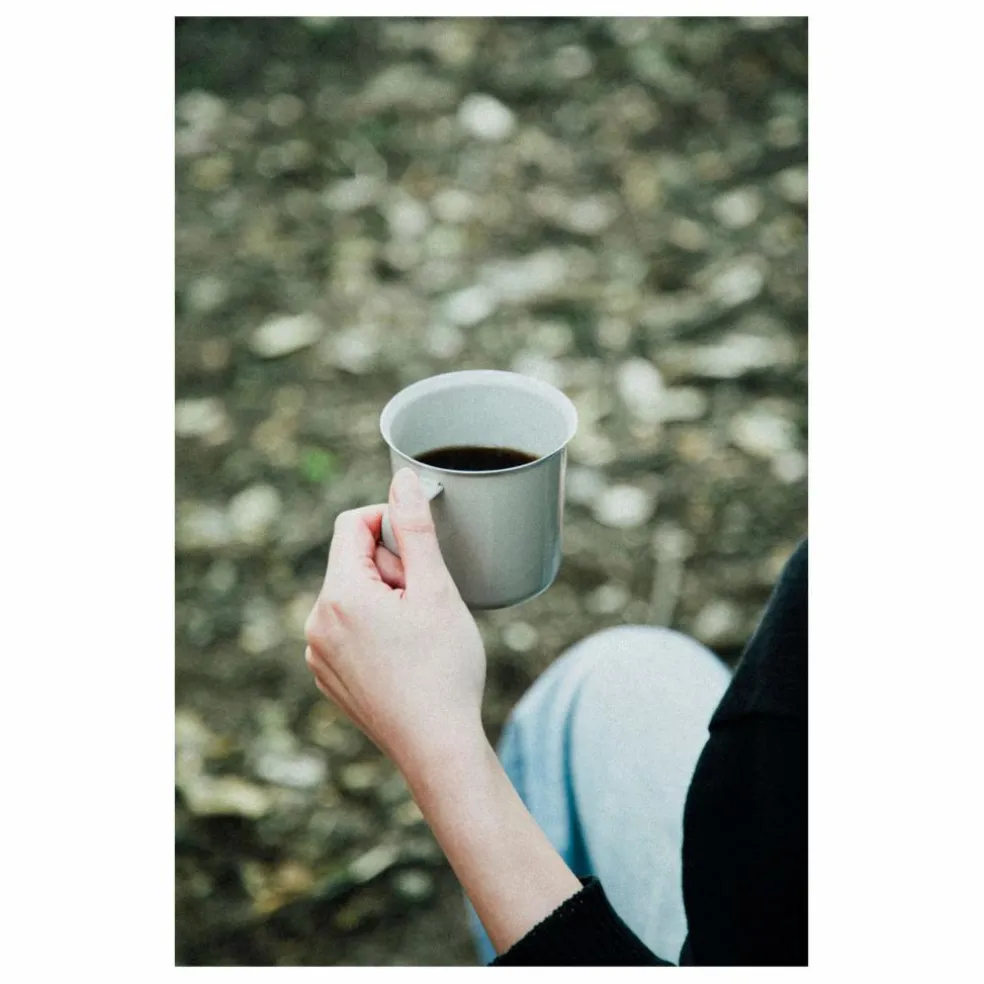 Mug en émail Foris | Ivoire