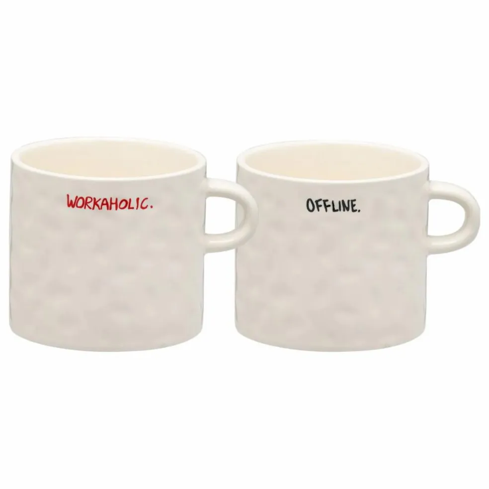 Mugs All About Balance - Set de 2 | Ecru