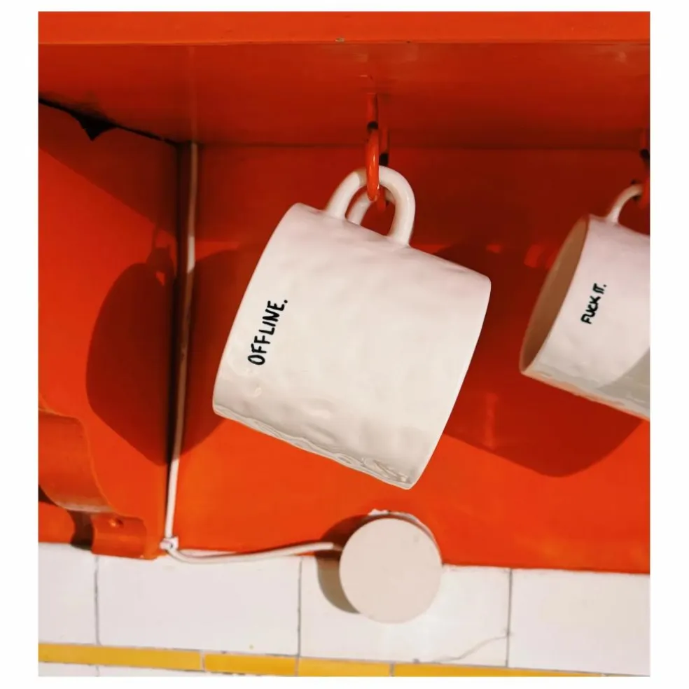 Mugs All About Balance - Set de 2 | Ecru