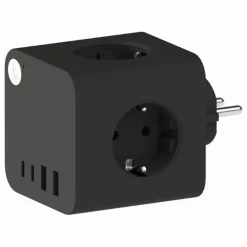 Multiprise compacte Ampie | Noir