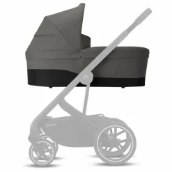 Nacelle Cot S pour poussette Eezy S Twist plus 2 | Gris clair