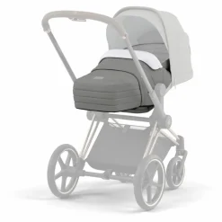 Nacelle souple Lite Cot pour poussettes Priam et Mios 2022 | Gris clair
