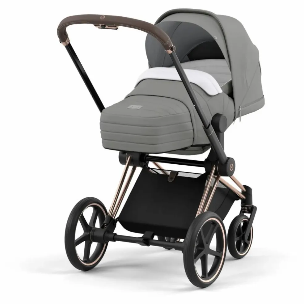 Nacelle souple Lite Cot pour poussettes Priam et Mios 2022 | Gris clair