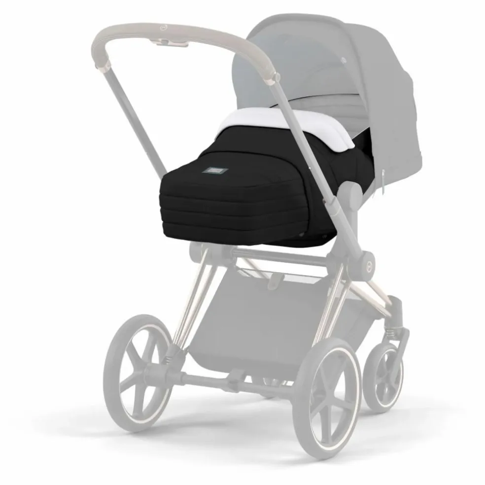 Nacelle souple Lite Cot pour poussettes Priam et Mios 2022 | Noir