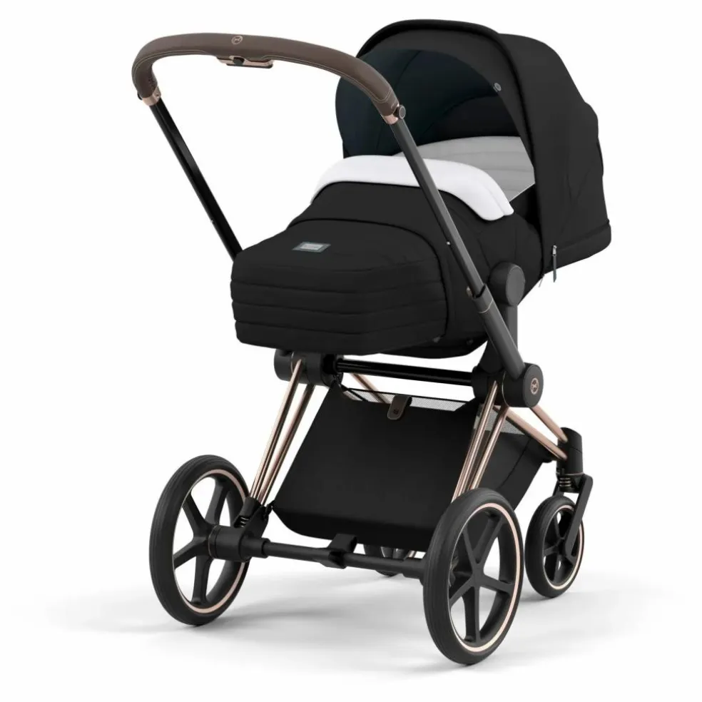 Nacelle souple Lite Cot pour poussettes Priam et Mios 2022 | Noir