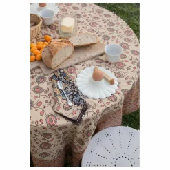 Nappe Carla en coton bio | Crème