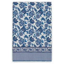 Nappe Carla en coton bio | Bleu
