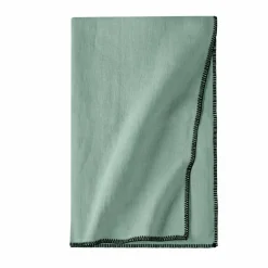 Nappe en Lin lavé-surfilée | Sauge