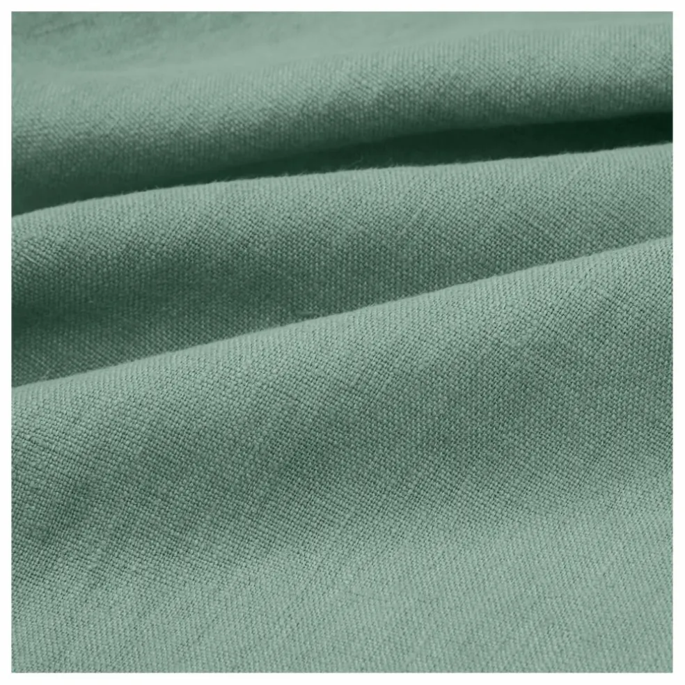 Nappe en Lin lavé-surfilée | Sauge
