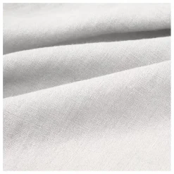 Nappe en Lin lavé-surfilée | Blanc cassé