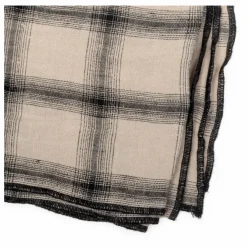 Nappe Highlands à carreaux en lin lavé | Beige rosé