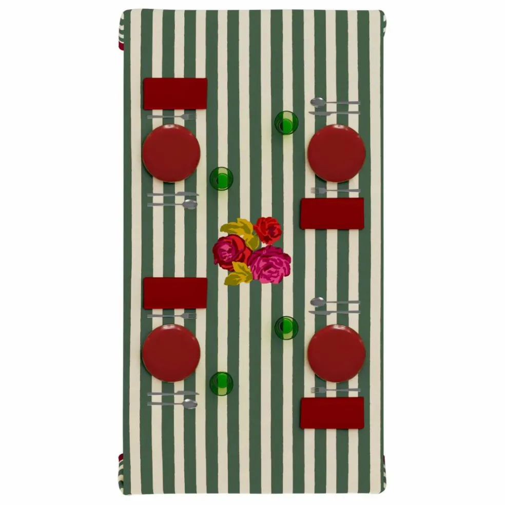 Nappe Nizam Stripes | Vert