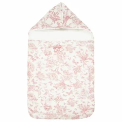 Nid d'ange Toile de Jouy | Rose pêche