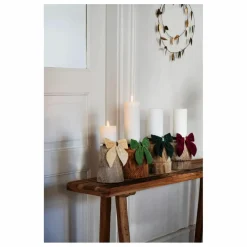 Nœuds décoratifs en velours - Set de 4 | Multicolore