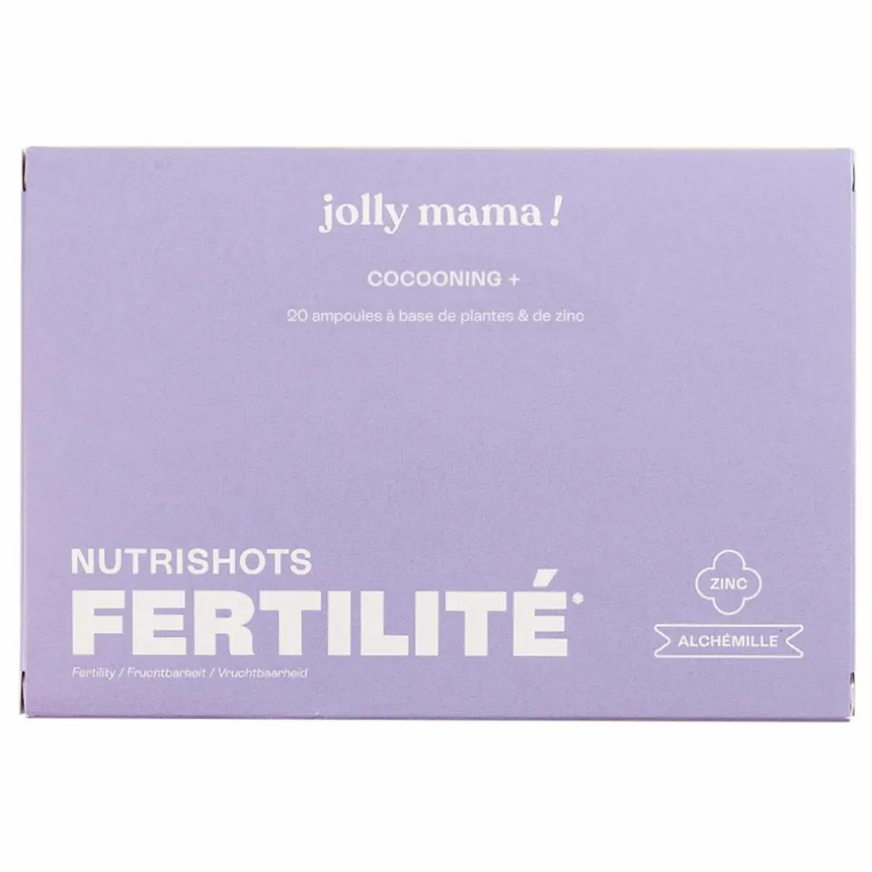 Nutrishots Boost fertilité Compément alimentaire - 20 ampoules de 10 ml