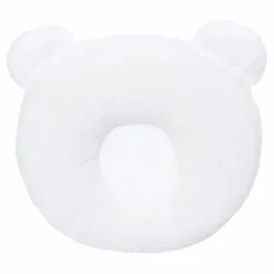 Oreiller 0-6 mois P'tit Panda 21x19 cm | Blanc