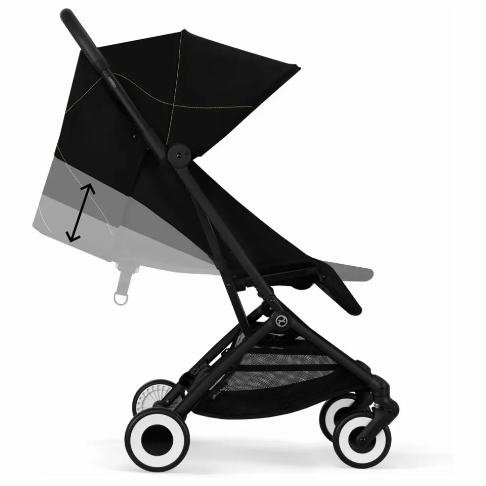 Orfeo - Poussette Ultra compacte | Noir