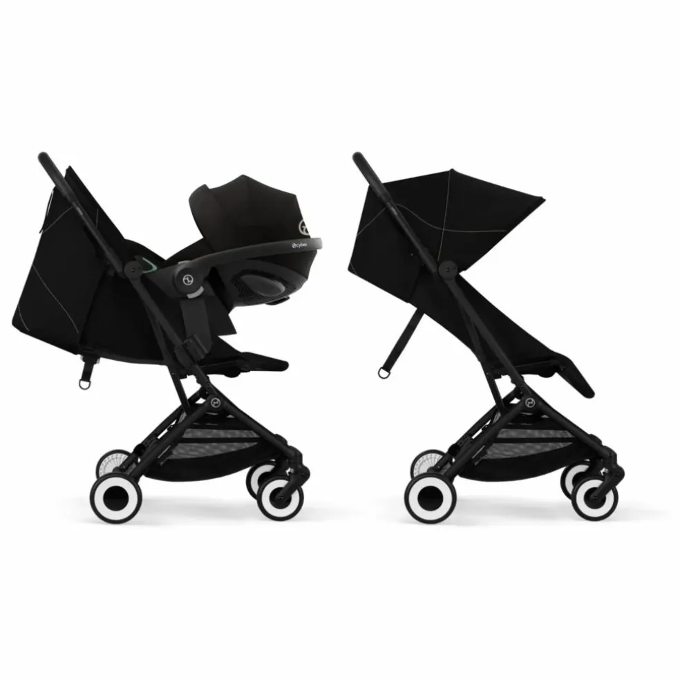 Orfeo - Poussette Ultra compacte | Noir