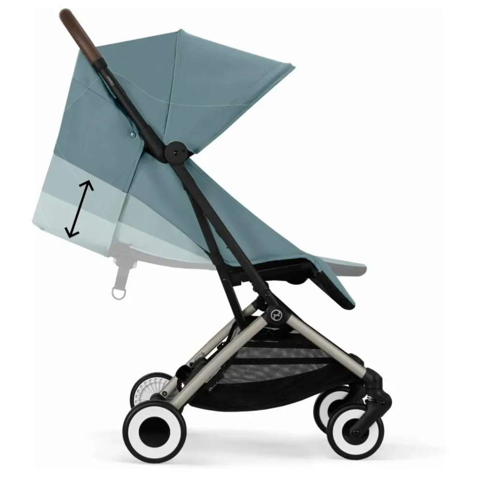 Orfeo - Poussette Ultra compacte | Bleu