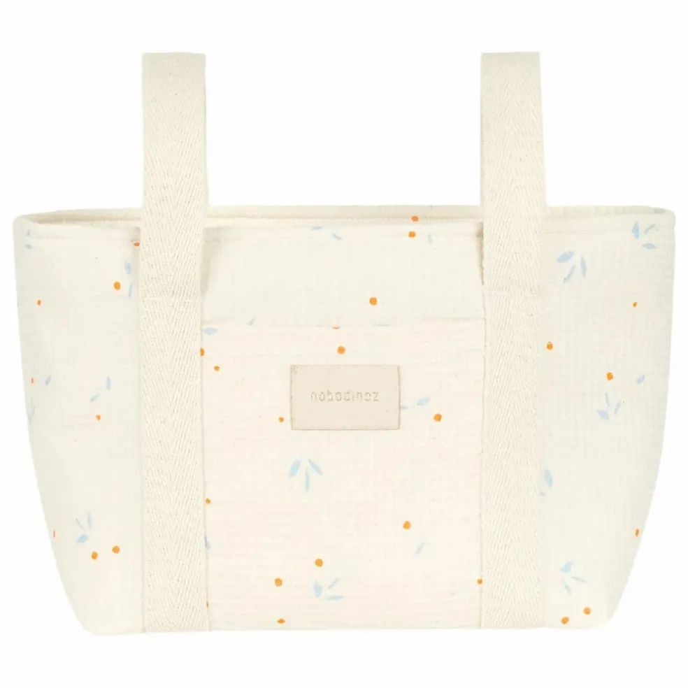 Organisateur de poussette Opera Orange Cherries | Beige