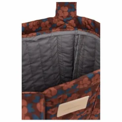 Organisateur de poussette Hyde Park Maroon Poppies | Brique