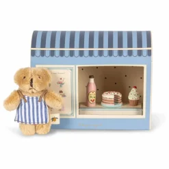 Ourson et sa boutique | Bleu